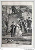 Les Carpes De Fontainebleau - Page Original - 1874 - Historische Dokumente