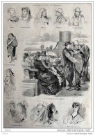 Londres - Vue Par Un Francais - à Regents Park - London - Page Original - 1874 - 3 - Historische Dokumente