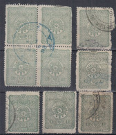 ⁕ Turkey 1892 ⁕ Ottoman Empire Coat Of Arms & Tuģra Abdülhamid II. 10 Pa. Mi.69 ⁕ 9v Used - Oblitérés