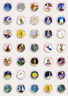 140 X THE LITTLE PRINCE BADGE BUTTON PIN SET (1inch/25mm Diameter) - Pins