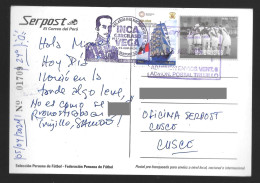 Peru Postal Stationery , Russia 2018 , Local Circulation , Cusco - Perú
