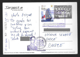 Peru Postal Stationery , Russia 2018 , Local Circulation , Trujillo , Cusco - Pérou