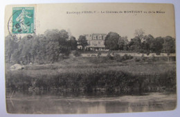 FRANCE - SEINE ET MARNE - ESBLY - Le Château De Montigny Vu De La Marne - 1911 - Esbly