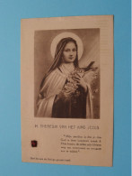 H. Theresia Van Het Kind Jezus > Gebed ( RELIKWIE - RELIQUIARIO - RELIC - RELIQUARY - RELIQUAIRE ) A. De Bock Gandae ! - Santos