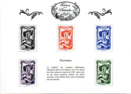 FRANCE 2014 - Trésors De La Philatélie BS4 ** - Provence - Souvenir Blocks & Sheetlets