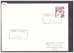 CACHET DE REMPLACEMENT " BEGNINS 15.III.74 " - AUSHILFSTEMPEL - - Postmark Collection