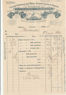 13-Société Des Pâtes Alimentaires De France....Marseille...(Bouches-du-Rhône)...1928 - Alimentos