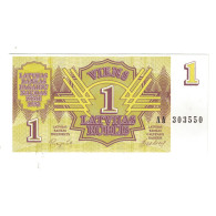 Billet, Lettonie, 1 Rublis, KM:35, NEUF - Latvia