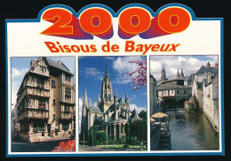 CPM 10.5 X 15 L'année 2000 à BAYEUX Calvados Vieille Maison à Colombages Du XIV° S. Rue St Martin Cathédrale St Martin* - Bayeux