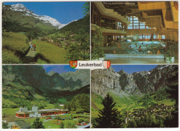 Leukerbad, 1401 M. Loèche-les-Bains - Balmhorn, Hallenbad, Badecenter, Gemmipass -  (Schweiz-Suisse-Switzerland) - Loèche-les-Bains