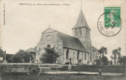 FRANCE - Trouville - Par Boldec (Seine Inférieure) - Vue Sur L'Eglise - Vue Générale - Animé - Carte Postale Ancienne - Trouville