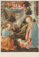 188-Religione-Cristianesimo-Presepe-L' Adorazione Del Bambino-Filippo Lippi-Firenza-Galleria Degli Uffizi - Jezus