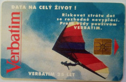 Czech Republic 100 Units Chip Card - Promotion - Verbatim - República Checa