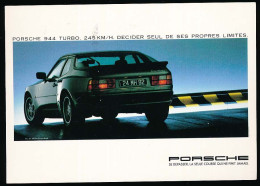 CPM 10.5 X 15 Publicité Voiture Automobile PORSCHE 944 Turbo Photographe Dietmar Henneka - Advertising