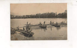 GRENOBLE - 4e Régiment De Génie, Manoeuvre De Pontage, Montage D'un Pont Sur L'Isère (carte Animée) - Manöver