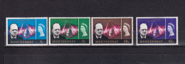 LI07 Montserrat 1966 Winston Spencer Churchill Mint Hinged Stamps - Montserrat