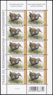 4671** PLANCHE I - Râle D'eau / Water Rammelaar - BUZIN - BELGIQUE / BELGIË / BELGIEN - RECOMMANDÉ / AANGETEKEND - Unused Stamps