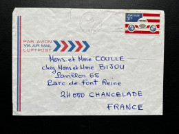 SP USA ENVELOPPE / RALEIGH POUR CHANCELADE / 1978 - Storia Postale