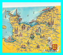 A770 / 479 HOMUALK Carte Géographique Normandie - Homualk