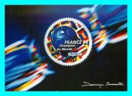 A771 / 475 FOOTBALL 1998 France 98 Timbre Carte Pub - Fútbol