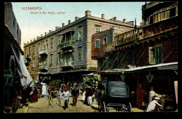 ALEXANDRIA Street In The Arabic Quarter - Alexandrie