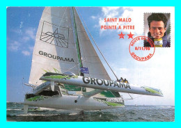 A778 / 467 Franck CAMMAS Skipper Triamaran Groupama ( Bateau ) Ateau ) - Voile
