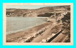 A784 / 483 22 - SAINT MICHEL EN GREVE La Plage Au Loin L'Eglise - Saint-Michel-en-Grève