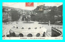 A780 / 405 65 - LOURDES Fort Pris De La Basilique - Lourdes