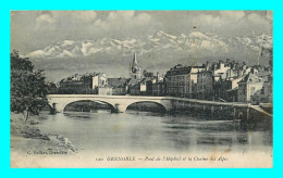 A782 / 057 38 - GRENOBLE Pont De L'Hopital Et Chaine Des Alpes - Grenoble