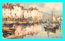 A784 / 017 Tableau Un Port - Peintures & Tableaux