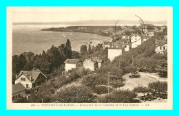 A786 / 161 74 - THONON LES BAINS Boulevard De La Corniche Et Lac Léman - Thonon-les-Bains