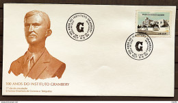 Brazil Envelope FDC 511 1990 Instituto Granbery Education CBC MG 1 - FDC