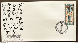 Brazil Envelope FDC 510 1990 Literacy Education CBC DF 3 - FDC