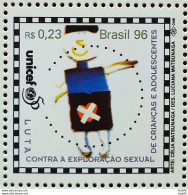 C 1990 Brazil Stamp Unicef United Child Children 1996 - Ungebraucht