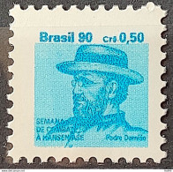 C 1714 Brazil Stamp Campaign Against The Evil Of Hansen Hanseniasse Health Priest Damiao Religion 1990 H27 - Ungebraucht