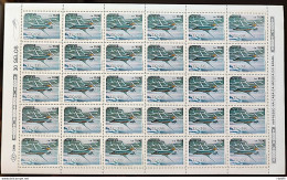 C 1693 Brazil Stamp Industry Aeronautics Brazil Argentina Airplane Avacao 1990 Sheet - Ongebruikt