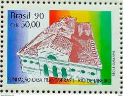 C 1691 BRAZIL STAMP FOUNDATION CASA FRANCE BRAZIL RIO DE JANEIRO 1990 - Unused Stamps