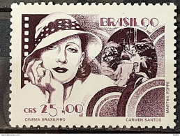 C 1689 Brazil Stamp Brazilian Cinema Carmen Santos 1990 - Ungebraucht