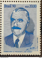 C 1674 Brazil Stamp President Jose Sarney Head Of State 1990 - Nuevos