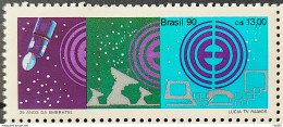 C 1697 Brazil Stamp 25 Years Of Embratel Telecommunication Communication 1990 - Nuovi