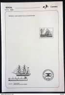 Brochure Brazil Edital 1990 04 Lloyd Brazilian Ship Without Stamp - Lettres & Documents