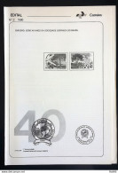 Brochure Brazil Edital 1990 02 Botany Society Of Brazil Without Stamp - Covers & Documents