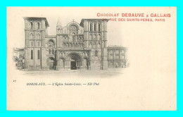 A792 / 055 33 - BORDEAUX Eglise Sainte Croix ( Chocolat DEBAUVE ) - Bordeaux