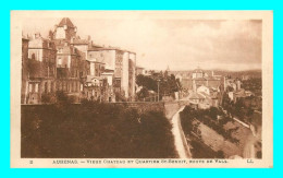 A798 / 055 07 - AUBENAS Vieux Chateau Et Quartier St Benoit - Aubenas