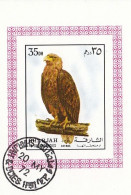 SHARJAH 1185,used - Águilas & Aves De Presa