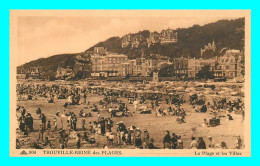 A801 / 445 14 - TROUVILLE La Plage Et Les Villas - Trouville