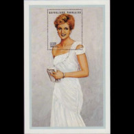 TOGO 1997 - Scott# 1804 S/S Princess Diana MNH - Togo (1960-...)