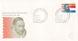 G018 Netherlands 1984 Willem Van Oranje FDC - Unused Stamps
