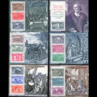 ITALY 1992 - Scott# 1883-8 S/S Columbus Voyages MNH - 1991-00:  Nuevos