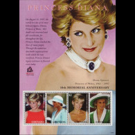 GRENADA 2007 - Scott# 3644 Sheet-Princess Diana MNH - Grenada (1974-...)